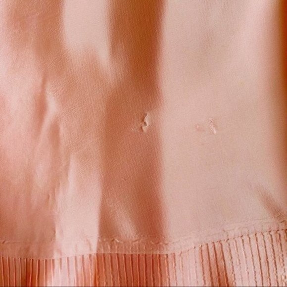 Vintage 80s Lillie Rubin x Albert Capraro Pink Ruffle Formal Dress Gown XXS/XS - Picture 13 of 13